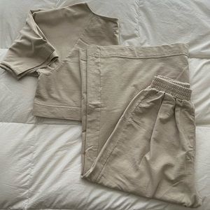 ilana kohn matching set in oak - size xs